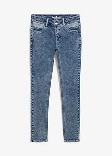 Jeans skinny modellanti, a vita media, bonprix