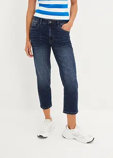 Jeans cropped straight, a vita media, John Baner JEANSWEAR