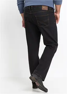 Jeans elasticizzati classic fit con cinta elasticizzata ai lati, straight, bonprix