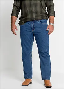 Jeans elasticizzati classic fit con cinta elasticizzata ai lati, straight, bonprix