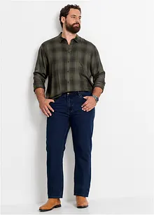 Jeans classic fit con cinta elasticizzata ai lati, straight, bonprix