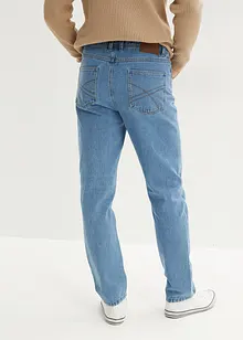 Jeans elasticizzati classic fit con cinta elasticizzata ai lati, straight, bonprix