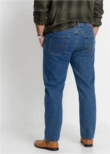 Jeans elasticizzati classic fit con cinta elasticizzata ai lati, straight, bonprix