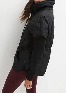 Gilet tecnico trapuntato oversize, bonprix