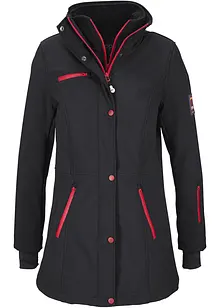 Softshell lungo elasticizzato idrorepellente, bonprix