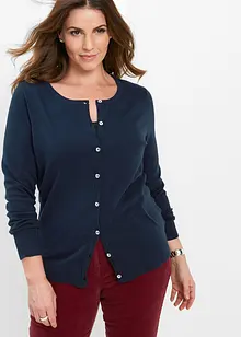 Cardigan in filato fine, bonprix