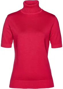 Maglia dolcevita a maniche corte, bonprix