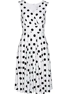 Abito in maglina a pois, bonprix