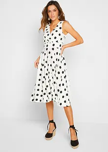 Abito in maglina a pois, bonprix