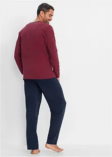 Pigiama con cotone e maniche lunghe, bonprix