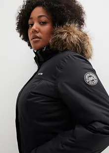 Giubbotto outdoor con pelliccia sintetica, impermeabile, bonprix