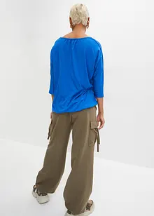 Maglia oversize in misto viscosa, bonprix