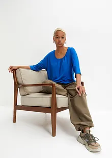 Maglia oversize in misto viscosa, bonprix