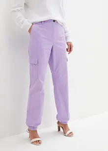 Pantaloni cargo elasticizzati con cotone, bonprix