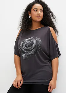 Maglia con cut-out in viscosa, bonprix