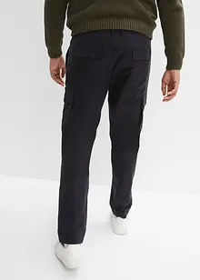 Pantaloni cargo con pinces regular fit, tapered, bpc selection