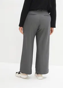 Pantaloni con pinces, vita alta e cinta comoda, bonprix