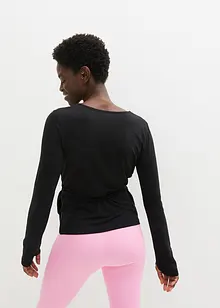 Cardigan a portafoglio per lo sport, bonprix