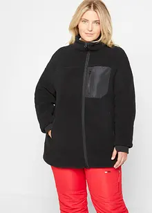 Giacca in pile teddy, bonprix