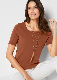 Maglione a maniche corte, bonprix