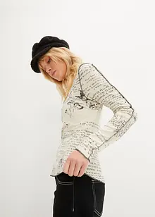 Maglia a maniche lunghe in viscosa morbida, bonprix