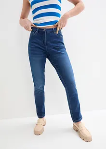 Jeans boyfriend elasticizzati, vita media, bonprix