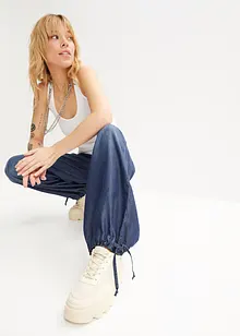 Pantaloni wide leg in Lyocell fluente, bonprix
