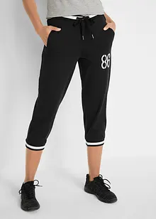 Pinocchietti da jogging in misto cotone, bonprix