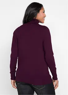 Dolcevita basic in filato fine, bonprix