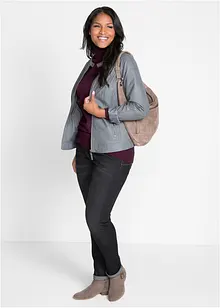 Dolcevita basic in filato fine, bonprix