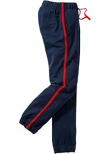 Pantaloni da jogging con dettagli a contrasto, bonprix