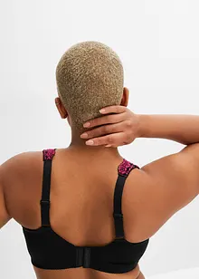 Reggiseno contenitivo senza ferretto con spalline imbottite, bonprix