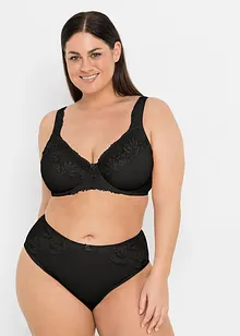 Slip alto con pizzo (pacco da 2), bonprix
