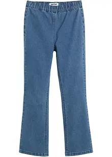 Jeggings flared, vita media, bonprix