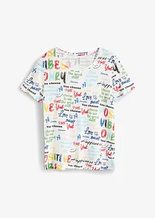 T-shirt in misto viscosa morbido, bonprix