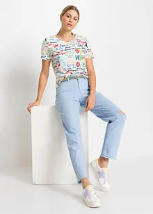 T-shirt in misto viscosa morbido, bonprix