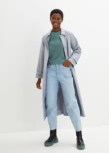 Maglia a mezze maniche con scollo a barca con cotone biologico, bonprix