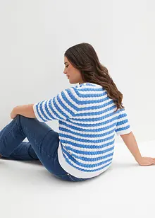 Maglione a mezza manica, bonprix