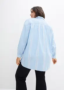 Camicia oversize a righe, bonprix