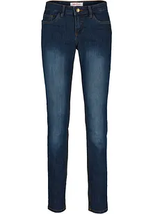 Jeans skinny elasticizzati, vita media, bonprix