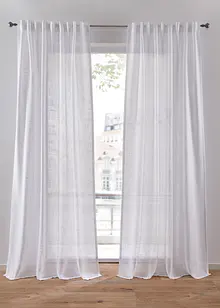 Tenda con tessuto strutturato (pacco da 2), bonprix