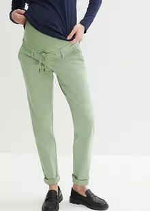 Pantaloni chino prémaman in cotone biologico, bpc bonprix collection