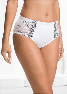 Slip modellante con ricamo delicato (pacco da 2), bonprix