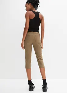 Pantaloni capri stile cargo, bonprix