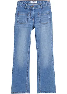 Jeans comodi, flared, bonprix