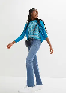 Jeans comodi, flared, bonprix