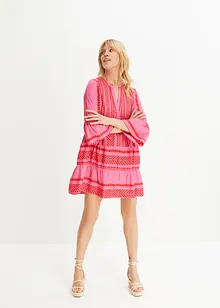 Miniabito stile tunica in viscosa fluente, bonprix