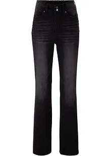 Jeans modellanti bootcut, vita media, bonprix