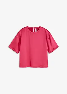 Blusa in satin, RAINBOW