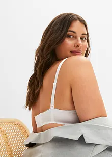 Reggiseno push-up con ferretto e pizzo fine (pacco da 3), bonprix